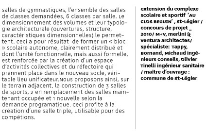 urbanit�s, r�unir plut�t qu'ajouter