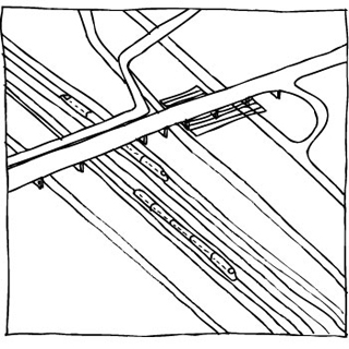 pont bleu